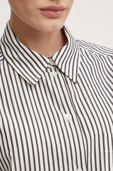 Сорочка Day Birger et Mikkelsen Tan - Daily Classic Stripe RD — AW24-BDD038, барвистий — фото 5