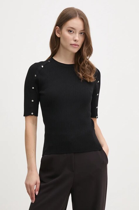 Свитер Dkny цвет чёрный лёгкий UG4TRR83