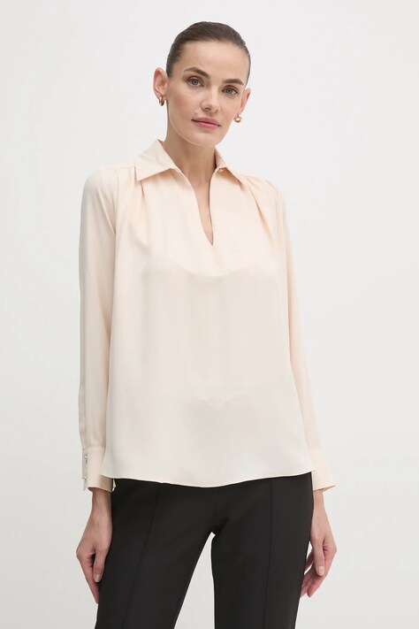 Halenka Artigli dámská, béžová barva, hladká, ACBL000529