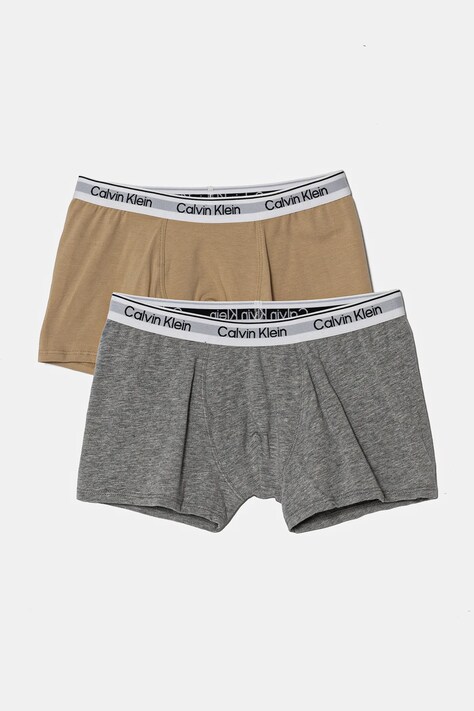 Dětské boxerky Calvin Klein Underwear 2-pack béžová barva, B70B700490