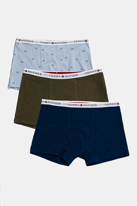 Tommy Hilfiger boxeri copii 7-pack culoarea verde, UB0UB00552