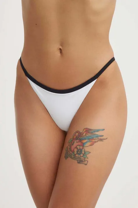 Calvin Klein bikini brazilieni culoarea alb, KW0KW02633