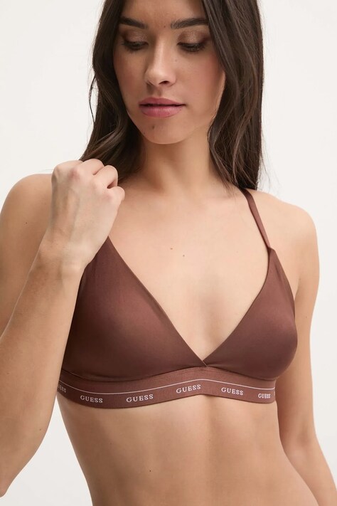 Сутиен Guess JANE в бяло с изчистен дизайн O4YC16 KCF20