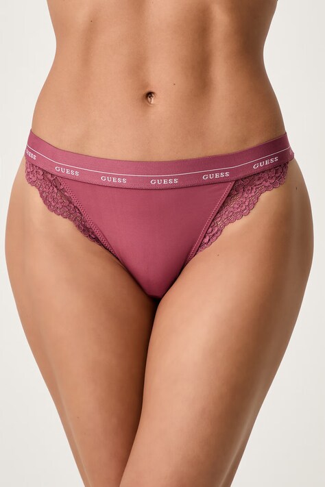 Guess Chiloți full brief pentru femei JANE roz O4YE00 PZ01C