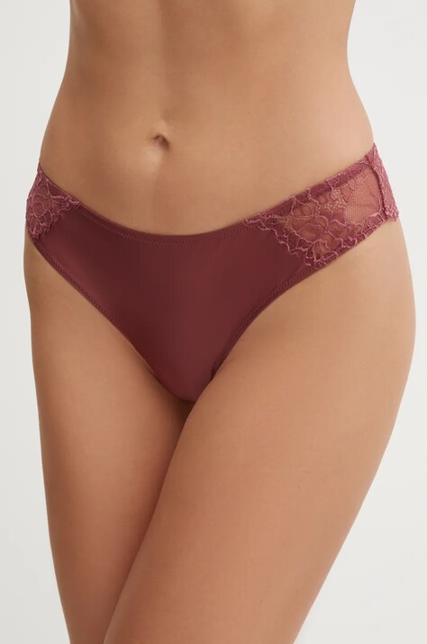 Guess chiloti brazilieni TIZIANA culoarea violet, O4YE06 KCAR0