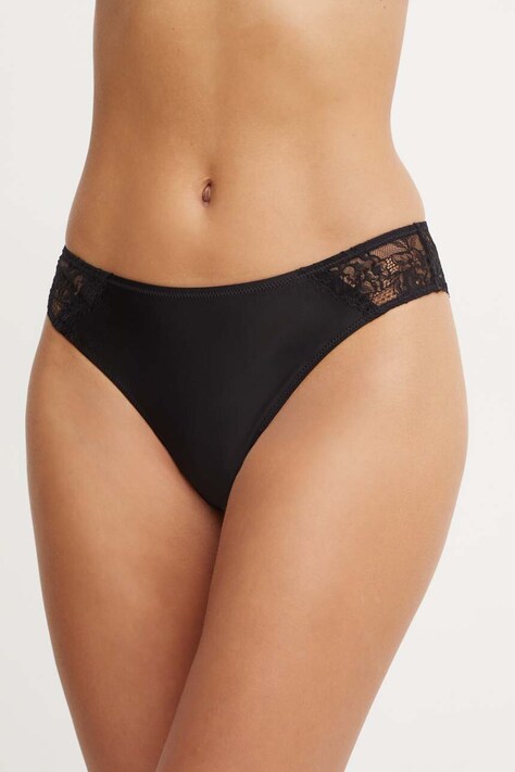 Guess chiloti brazilieni TIZIANA culoarea negru, O4YE06 KCAR0