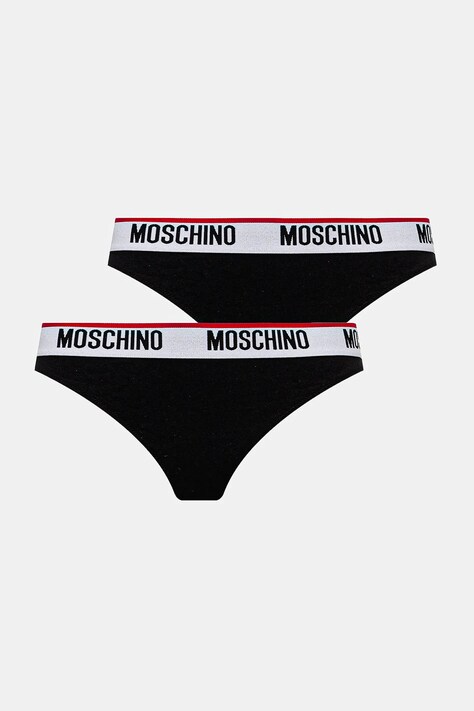 Moschino Underwear perizoma pacco da 2 colore nero A13824402