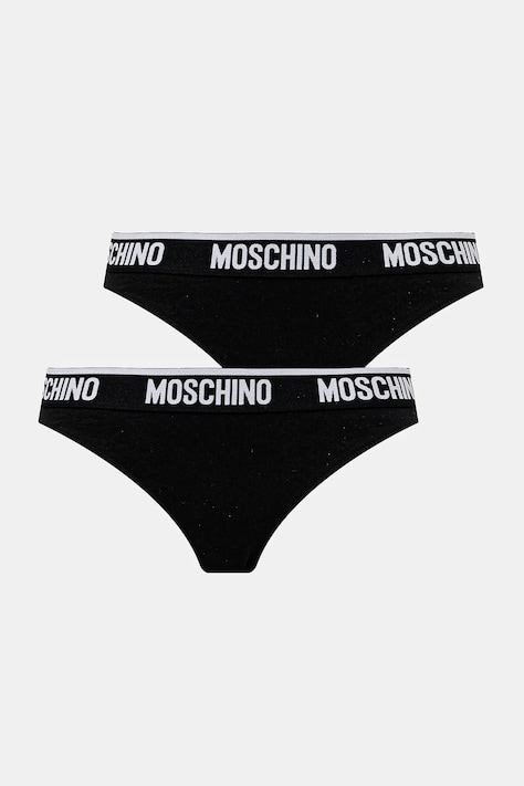 Moschino Underwear perizoma pacco da 2 colore nero A13894406