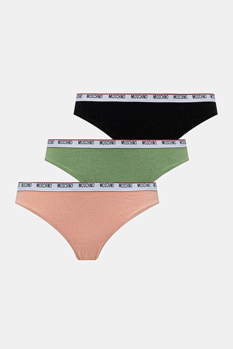 Бразиліани Moschino Underwear 3-pack колір рожевий A23044402