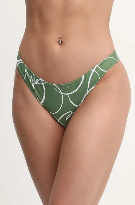 Karl Lagerfeld slip da bikini colore verde 245W2201