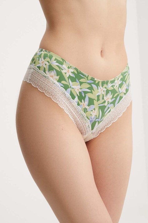women'secret figi THIRD ROUND kolor zielony 877637