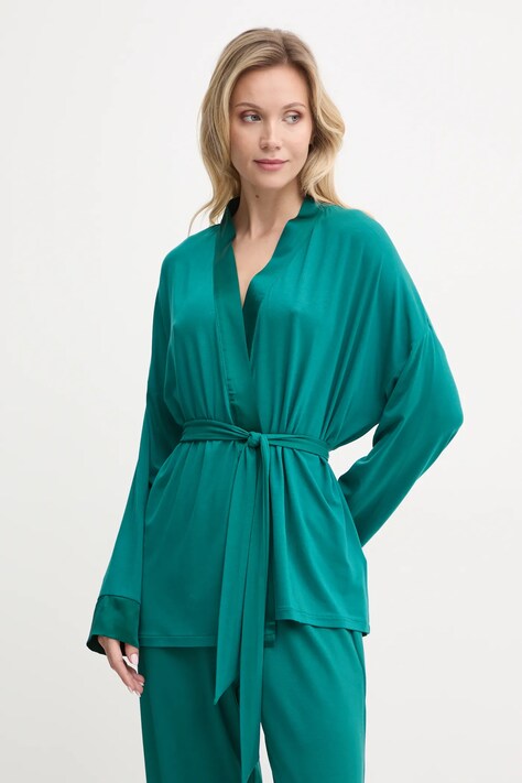 Халат United Colors of Benetton колір зелений 3ZEW3M06Q
