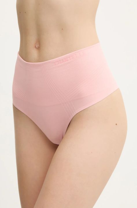 Chantelle tanga culoarea roz, C10U90