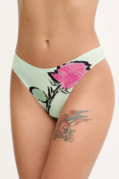 Tanga Chantelle béžová barva, C11D90
