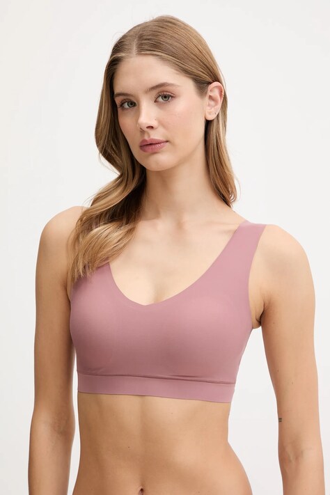 Chantelle biustonosz kolor różowy gładki C16A10