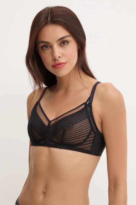 Chantelle sutien culoarea negru, neted, C22AP0