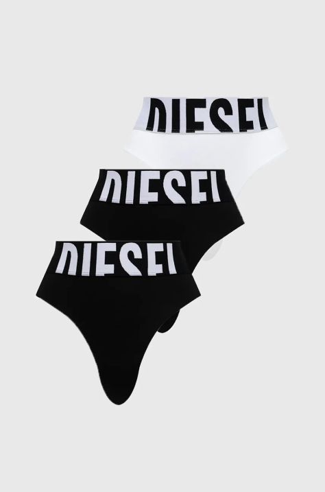 Diesel perizoma UFST-STARS-THREEPACK pacco da 3 colore nero 00SE0K.0HMAU