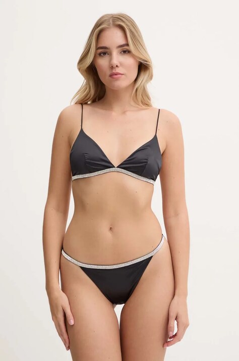 Guess set sutien si tanga SONIA culoarea negru, O4BG00.WEUY0
