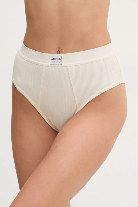 Guess chiloti TESSA culoarea bej, O4BE15 KCDA2