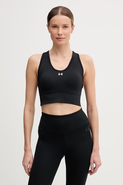 Αθλητικό σουτιέν Under Armour Vanish Seamless χρώμα: μαύρο, 1384419