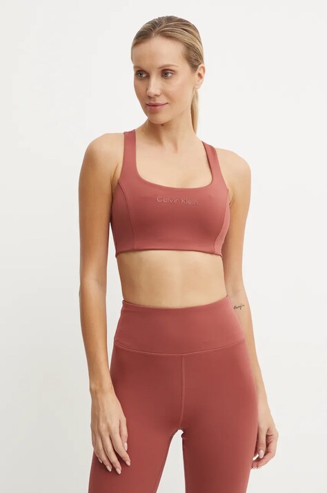 Спортивний бюстгальтер Calvin Klein Performance колір червоний 00GWF4K171