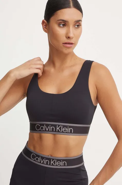 Спортивный бюстгальтер Calvin Klein Performance цвет чёрный 00GWF4K115