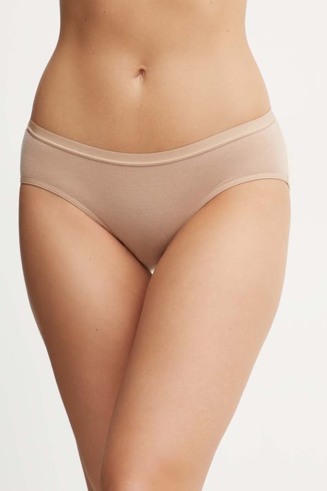 Icebreaker lenjerie functionala Siren Hipkini culoarea bej, IB1047043471