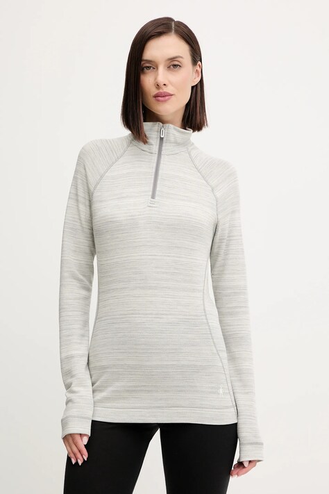 Smartwool longsleeve funkcyjny kolor szary SW002829
