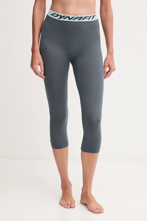 Dynafit legginsy funkcyjne Tour light Merino kolor turkusowy 08.0000071387