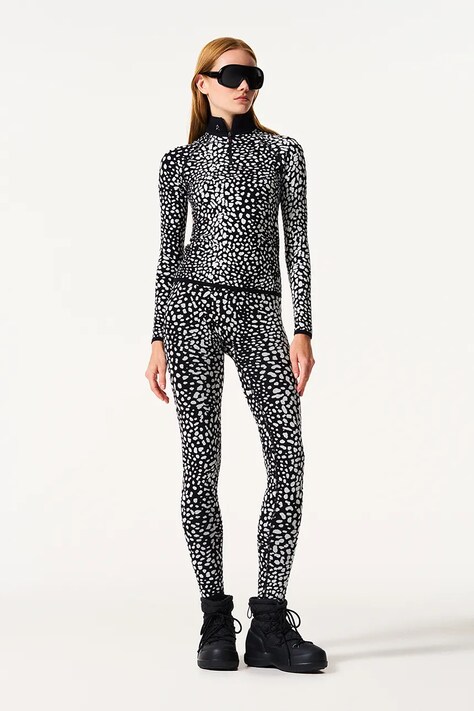 Perfect Moment Longsleeve funzionale Perfect Jacquard nero W3001122