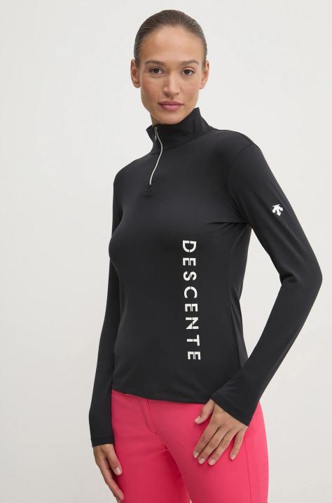 Descente longsleeve funcțional culoarea negru, DWWYGB33