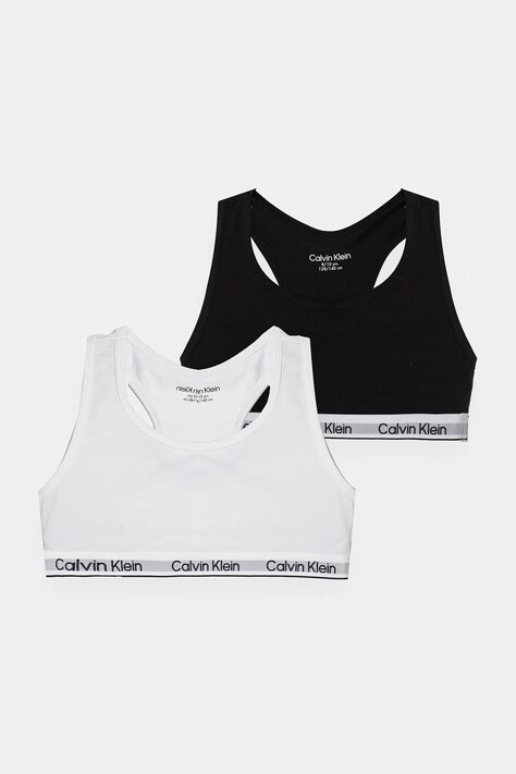 Športová podprsenka Calvin Klein Underwear 2-pak biela farba, G80G800710
