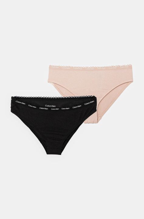 Детски бикини Calvin Klein Underwear (5 чифта) в розово G80G800712