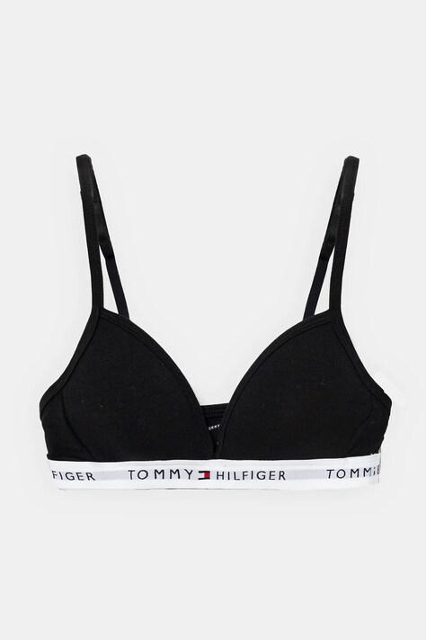 Dětská podprsenka Tommy Hilfiger černá barva, UG0UG00772