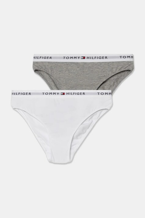 Tommy Hilfiger chiloti copii 2-pack culoarea gri, UG0UG00750