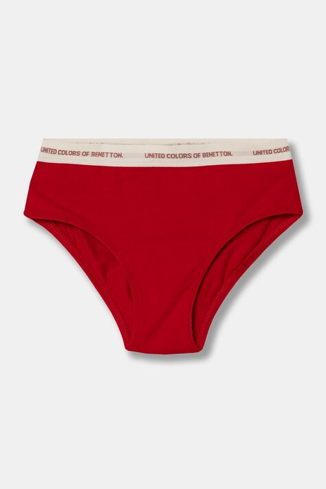 Dětské kalhotky United Colors of Benetton červená barva, 32IM0S028