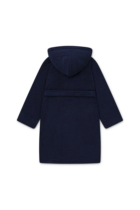 Дитячий бавовняний халат Polo Ralph Lauren — AW24-BIK004, темно-синій — фото 2