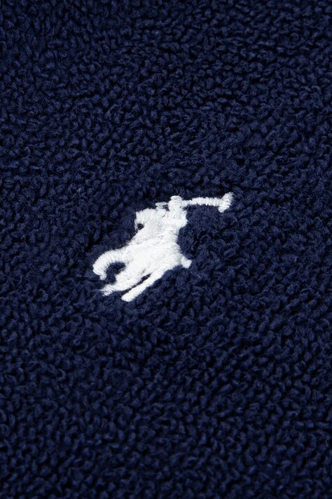 Дитячий бавовняний халат Polo Ralph Lauren — AW24-BIK004, темно-синій — фото 4
