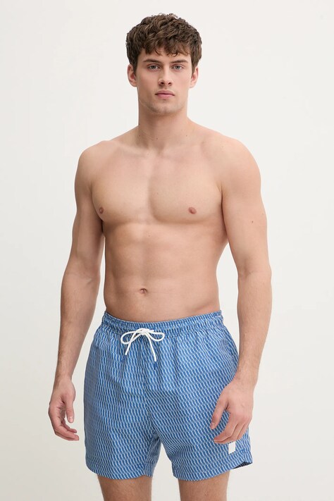 BOSS szorty kąpielowe Vibe kolor fioletowy 50518968