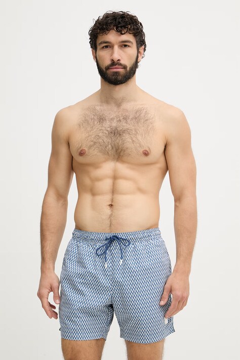 BOSS Pantaloncini da bagno da uomo Vibe blu 50518968