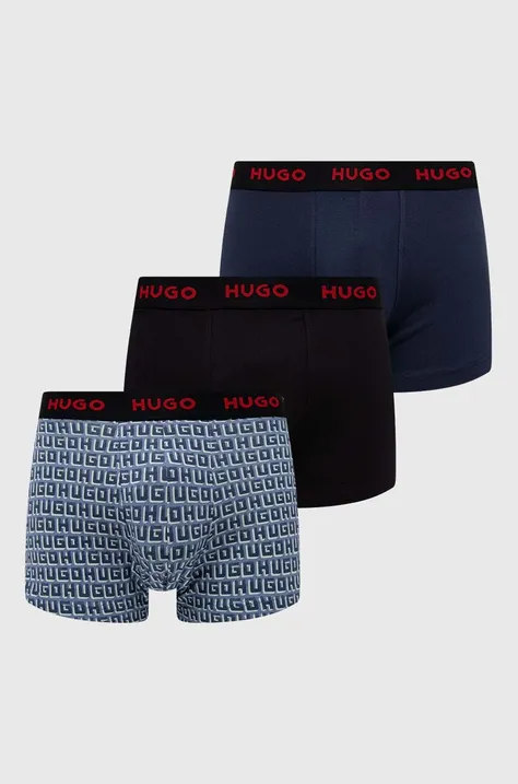 Boxerky HUGO 3-pack pánské, 50517894