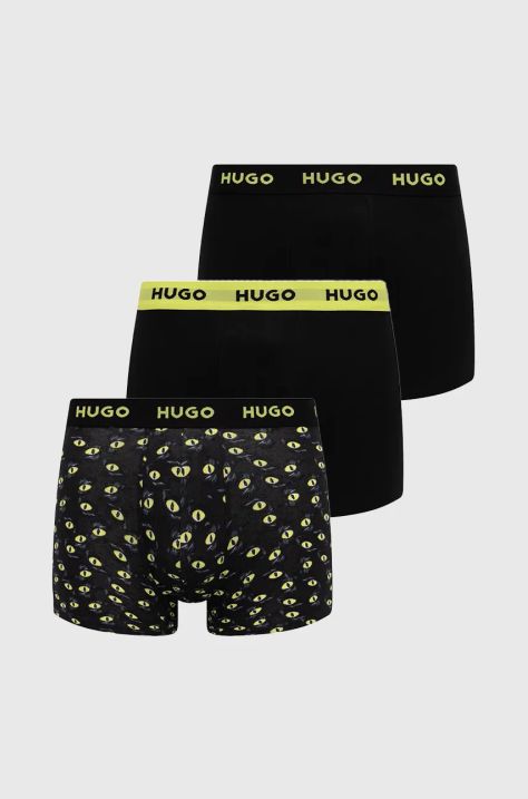 HUGO boxer pacco da 3 uomo colore nero 50517887