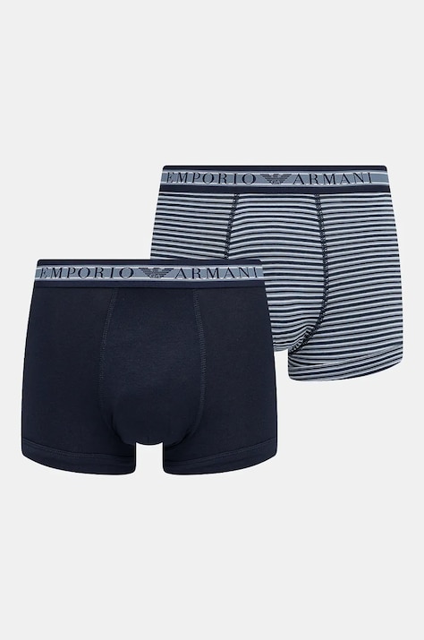Μποξεράκια Emporio Armani Underwear 2-pack χρώμα: ναυτικό μπλε, 111210 4F542