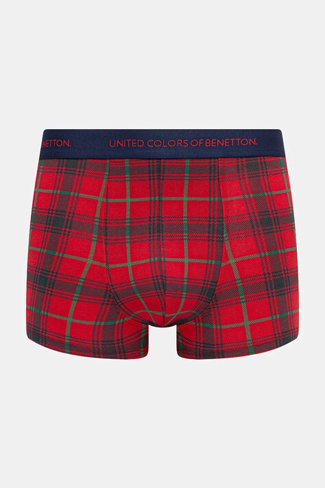 United Colors of Benetton bokserki męskie kolor czerwony 3TRL2X01A