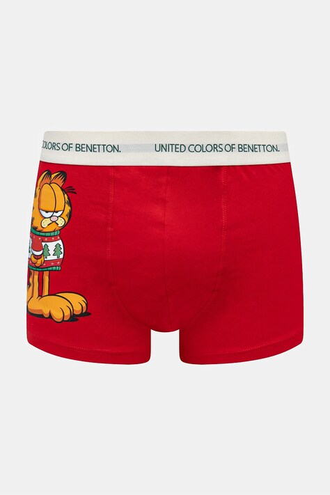 United Colors of Benetton boxeralsó x GARFIELD piros, férfi, 32IM2X017