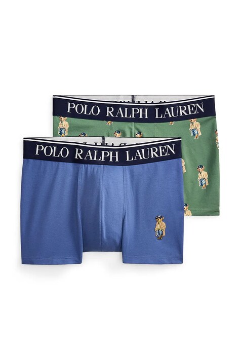 Polo Ralph Lauren Bokserki męskie 2-pack niebieskie 714843425