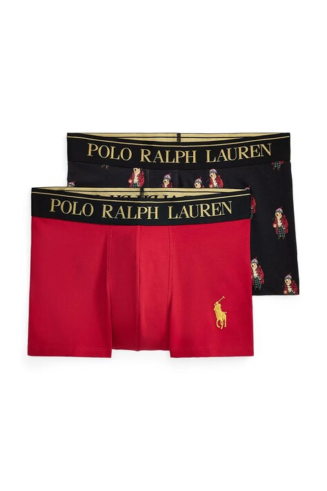 Polo Ralph Lauren Boxer da uomo pacco da 2 neri 714843425