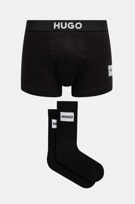 HUGO boxer e calze uomo colore nero 50524788