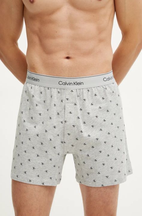 Bokserice Calvin Klein Underwear za muškarce, boja: siva, 000NM2848E