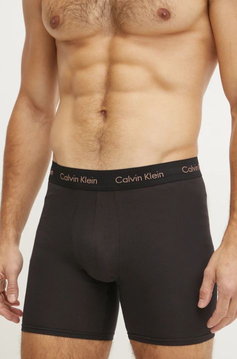 Calvin Klein Underwear boxer pacco da 3 uomo colore nero 000NB1770A